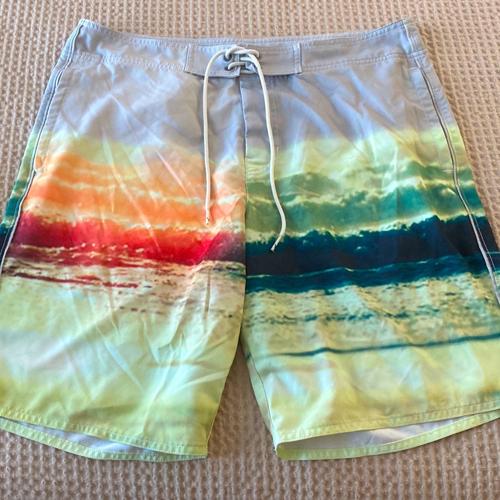 Men’s Large American Eagle Swim Trunks
